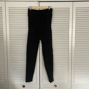 Blanqi maternity leggings. Black. Large.